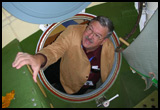 (Sep 26) Peering into Soyuz ‘Orbital Module’ trainer at ‘Gagarin Cosmonaut Training Center’, Star City, NE of Moscow