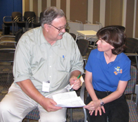 Ji with Cady Coleman